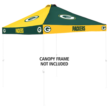 Green Bay Packers Checkerboard Canopy Top -  LOGO BRANDS, 612-45C